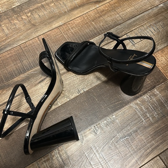 Sam Edelman Women's Patent Leather Black Sandals - Picture 6 of 6